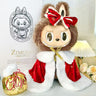 Clothing with 58cm LABUBU Design ZIMOMO Doll Clothes Rubber LABUBU Plush Toy Clothing Cute