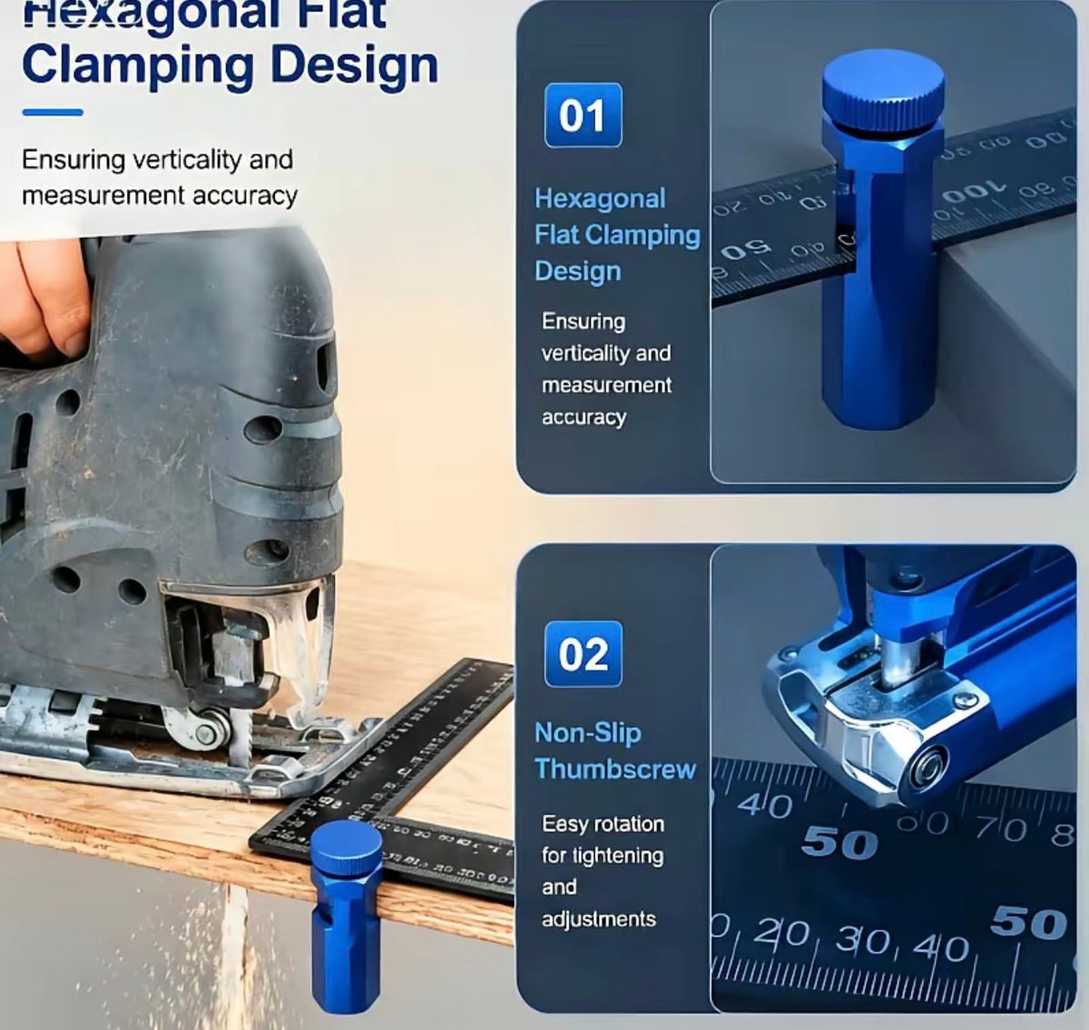 StairGauge Clamp Set