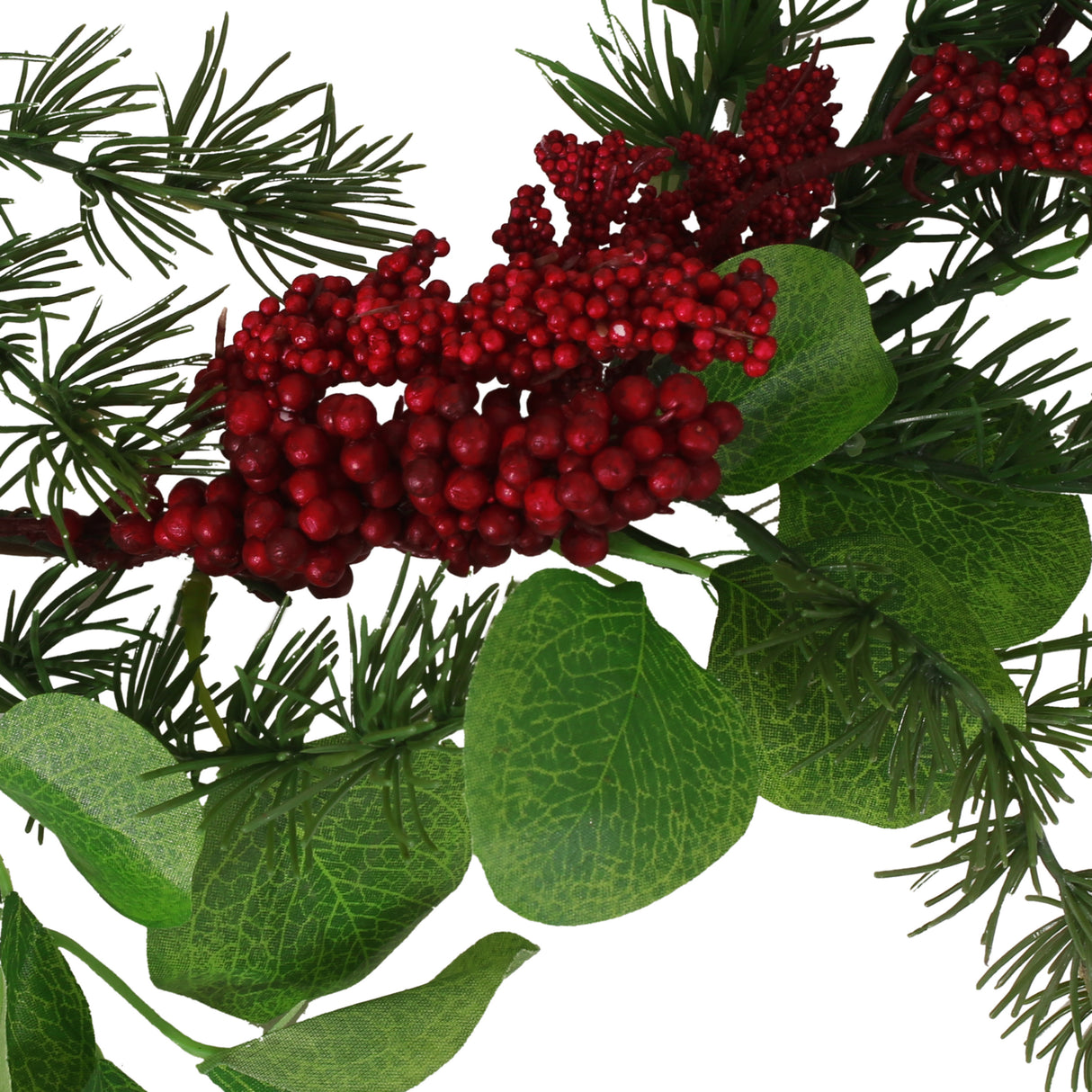 5' LEAVES/BERRY GARLAND - V.I.P Digital Presence