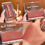 QIBEST Lipstick Eye Shadow Blush 3 In 1 Repair Volume Without Dizzy Makeup Natural Color Monochromatic Rouge Cream Eye Shadow Cream - V.I.P Digital Presence