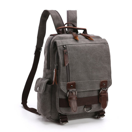 Canvas Backpack Men Travel Back Pack Multifunctional Shoulder Bag for Women Laptop Rucksack School Bags Female Daypack - V.I.P Digital Presence