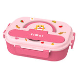 Cartoon cute food grade household 316 stainless steel compartment lunch box lunch box - V.I.P Digital Presence