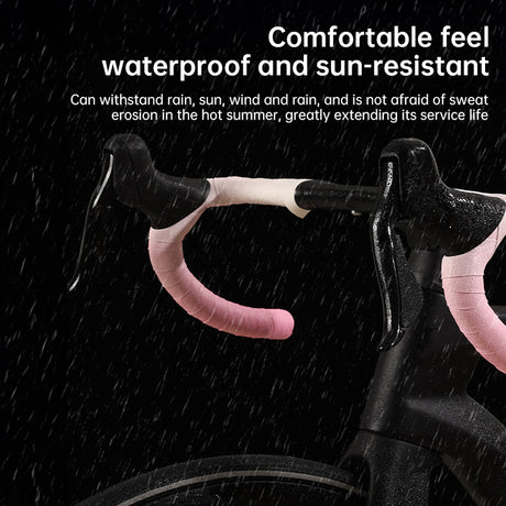 Road Bike Handlebar Tape: Double-Pinyin Cloud Pattern, Gradient Color, Comfortable, Shock - Absorbing, Breathable - V.I.P Digital Presence