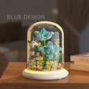 Building block flower simulation sunflower jasmine compatible with a certain high building block model toy - V.I.P Digital Presence