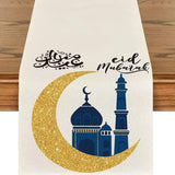 Printed Moon Castle House Tablecloth Home Decoration Party Festival Atmosphere Table Flag - V.I.P Digital Presence