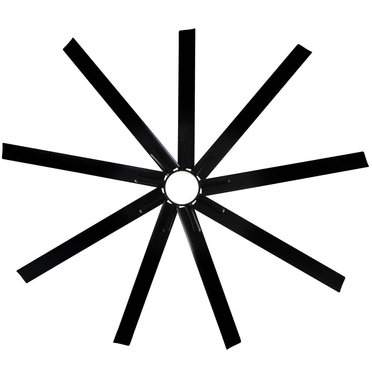 84 In Super Large Black Ceiling Fan with Remote Control - V.I.P Digital Presence