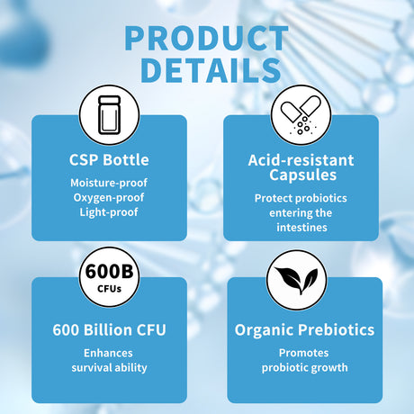 Male and female probiotic capsules - V.I.P Digital Presence