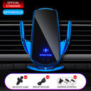 Q3 car wireless charging mobile phone holder 15W induction opening and closing car navigation stand supplies - V.I.P Digital Presence