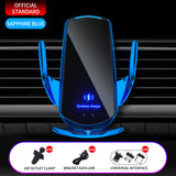 Q3 car wireless charging mobile phone holder 15W induction opening and closing car navigation stand supplies - V.I.P Digital Presence