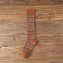Socks Women's Middle and High Tube Calf and Knee Socks Ins Ethnic Style Net Red Style Harajuku Mori Striped Cotton Socks - V.I.P Digital Presence
