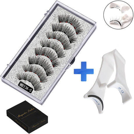 Five magnetic adhesive free magnetic eyelash clamp set for European and American thick magnetic eyelashes - V.I.P Digital Presence