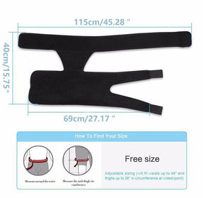 Fitness leg protectors to prevent muscle strain, hip straps to prevent groin strain, exercise thigh and knee protectors - V.I.P Digital Presence