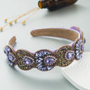 Hair Hoop Fashion Retro Baroque Crystal Head Hoop Korean High-End Hair Accessories Korean Version Of The Hair Cave - V.I.P Digital Presence