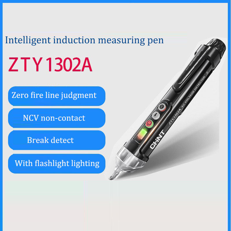 Multi functional intelligent induction test pen ZTY1302A digital display non-contact NCV electrical test pen - V.I.P Digital Presence