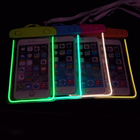 Waterproof Case for Samsung Galaxy s8 J5 s4 s5 s6 s7 Grand Prime Case Underwater Luminous Pouch Cas - V.I.P Digital Presence