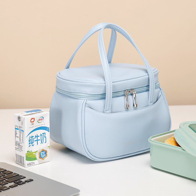 Mini fashion office PU high seal waterproof lunch box bag insulation lunch bag - V.I.P Digital Presence