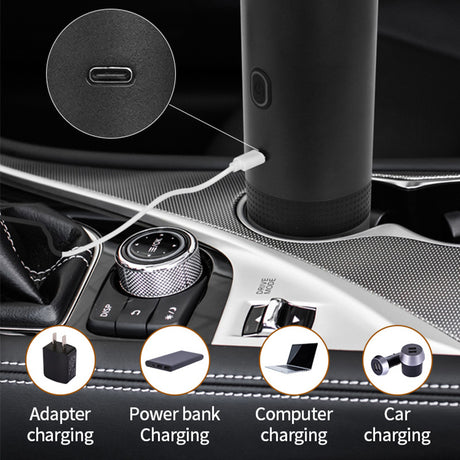 2025 Upgraded 3-in-1 Cordless Coffee Maker - 20Bar Portable for Car/Camping/Home, Capsule/Powder, USB Fast Heat - V.I.P Digital Presence