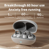 OWS Earclip Wireless Bluetooth Earphones with High Sound Quality, Long Range, Low Latency Noise Reduction, Gaming and Sports Earphones - V.I.P Digital Presence