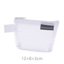 Simple three-dimensional triangle mesh coin key earphone storage bag transparent storage bag - V.I.P Digital Presence