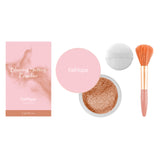 Setting powder with brush， Natural Makeup Light, Delicate Breathable Fit Dry And Wet Dual Use Powder Lasting Makeup - V.I.P Digital Presence