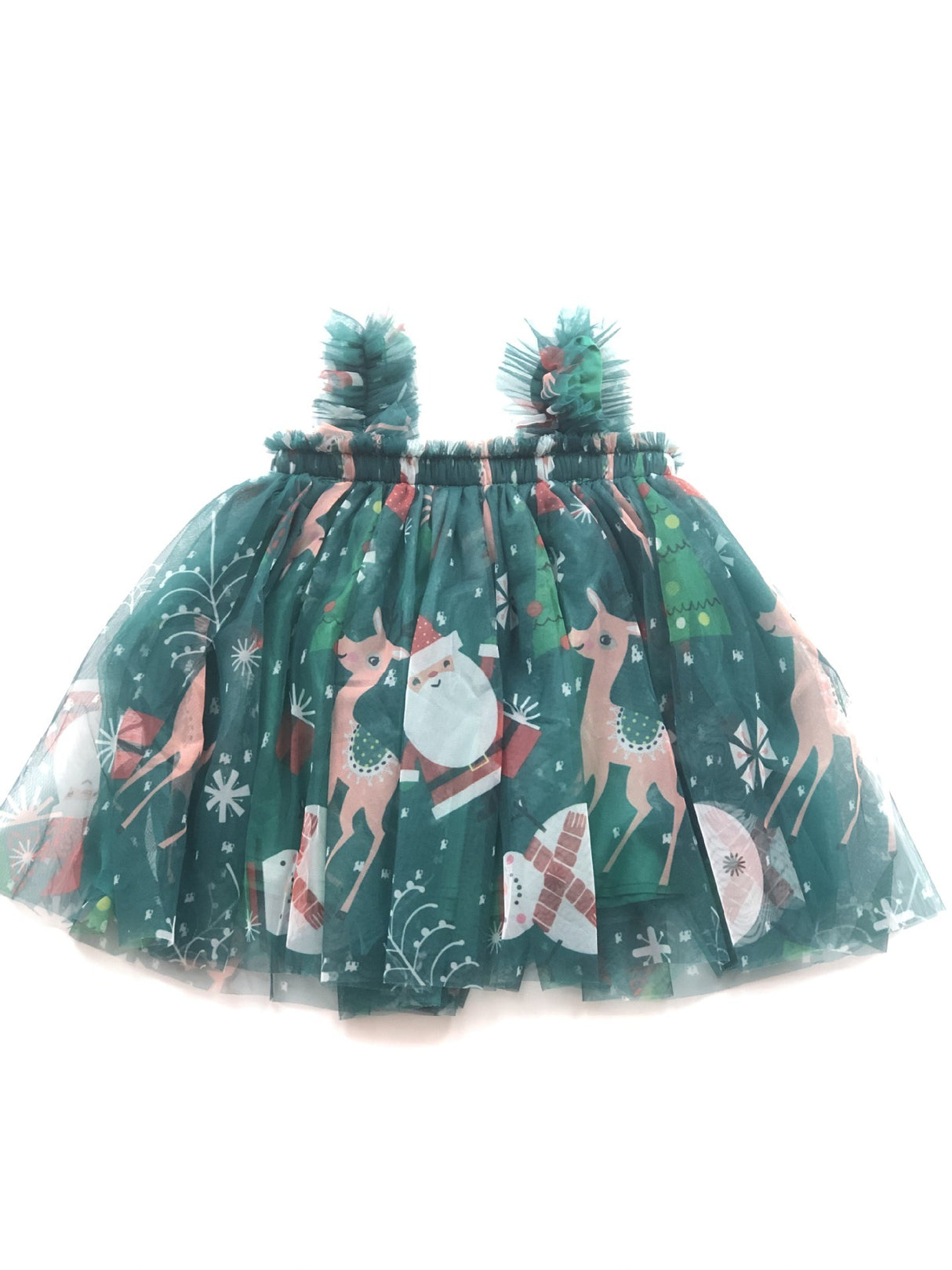 New embroidered mesh suspender dress for girls strapless fluffy princess dress - V.I.P Digital Presence