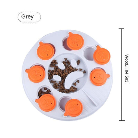 Interactive Slow Feeder Dog Bowl - Puzzle Toy for Pets - V.I.P Digital Presence