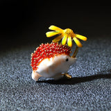 CINDY XIANG Cute Hedgehog Brooch Fashion Daisy Brooches For Women Animal Jewelry Funny Winter Design High Quality - V.I.P Digital Presence