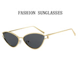Cat Eye Sunglasses Women Trendy Vintage Vacation Designer Luxury Glasses Lentes De Sol Mujer Lunette Soleil Femme Vasos - V.I.P Digital Presence