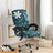 Stretch Printed Computer Office Chair Covers Soft Fit Universal Desk Rotating Slipcovers Removable Washable Anti-Dust Spandex - V.I.P Digital Presence