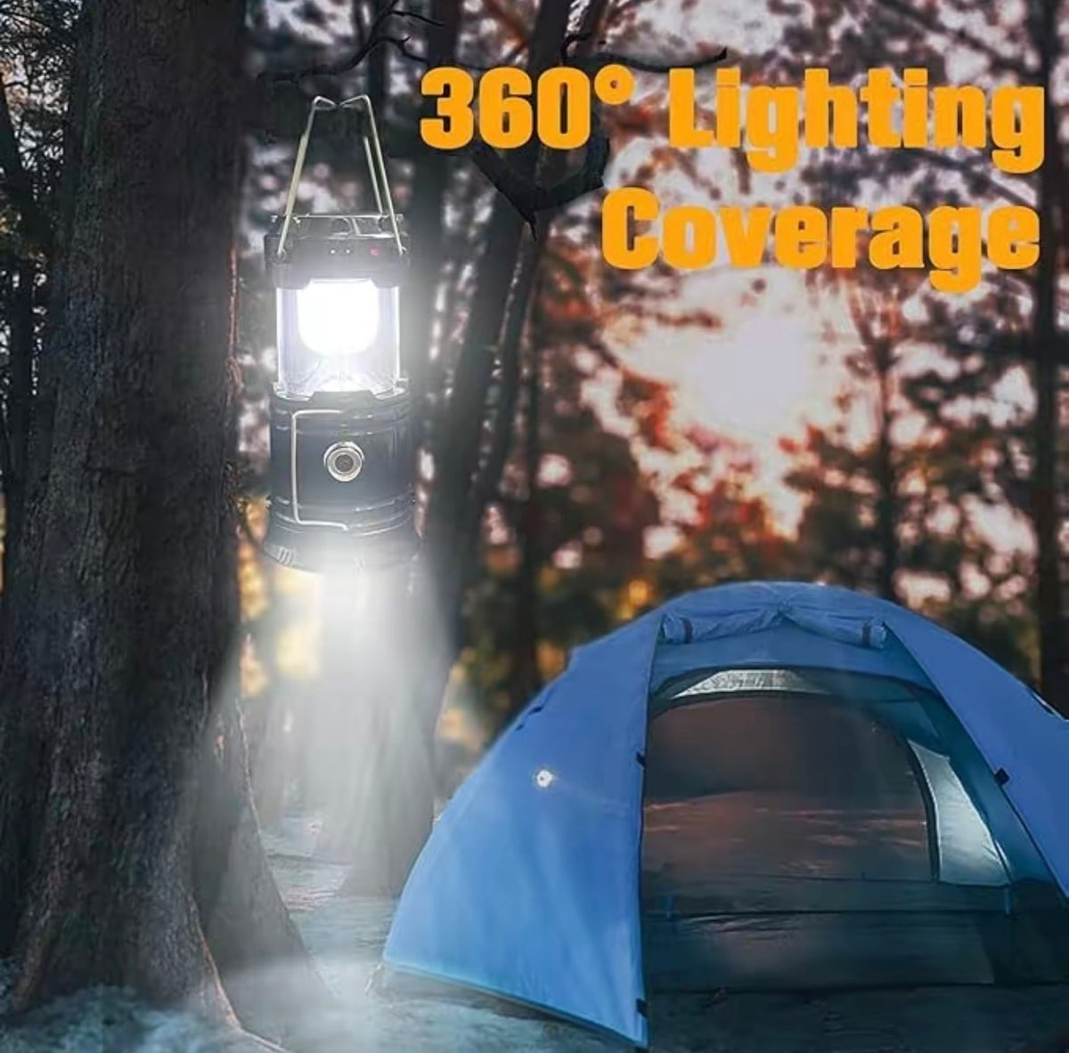 SolarLite Foldable LED Lantern