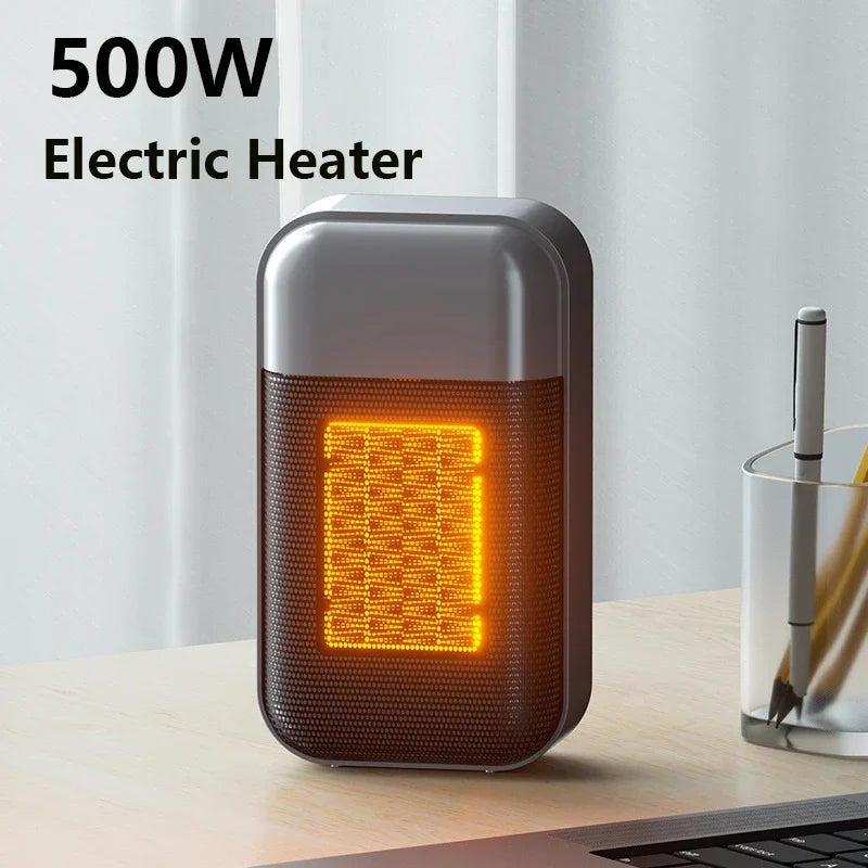 500W Electric Fan Heater Space Heater PTC Fast Heating 110V/220V Office Desktop Portable Electric Heater Radiator Air Heaters - V.I.P Digital Presence