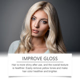 Nourishing Purple Conditioner Hair Care Soft Shine Improve Dry Hair Color Long Lasting Conditioner - V.I.P Digital Presence
