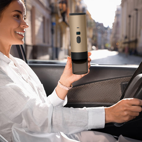Portable Wireless 3-in-1 Espresso Maker, 7800mAh, Car/Home/Camping, Ground/Capsule Coffee. - V.I.P Digital Presence