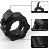 1 Pair Olympic 2" Spinlock Collars Barbell Collar Lock Dumbell Clips Clamp Weight lifting Bar Gym Dumbbell Fitness Body Building