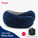 Memory Foam Neck Travel Pillow: Soft, 360° Head Support, for Home, Plane & Car - V.I.P Digital Presence