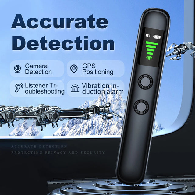 T66 GPS Tracker Detector Multifunctional Infrared Anti-Positioning Anti-Eavesdropping Tracking Scanning Camera Detector for Car - V.I.P Digital Presence