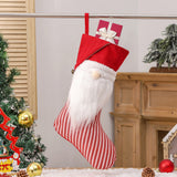 Christmas Dwarf Faceless Old Man Striped Socks Christmas Tree Pendant Large Gift Bag Christmas Decorations - V.I.P Digital Presence