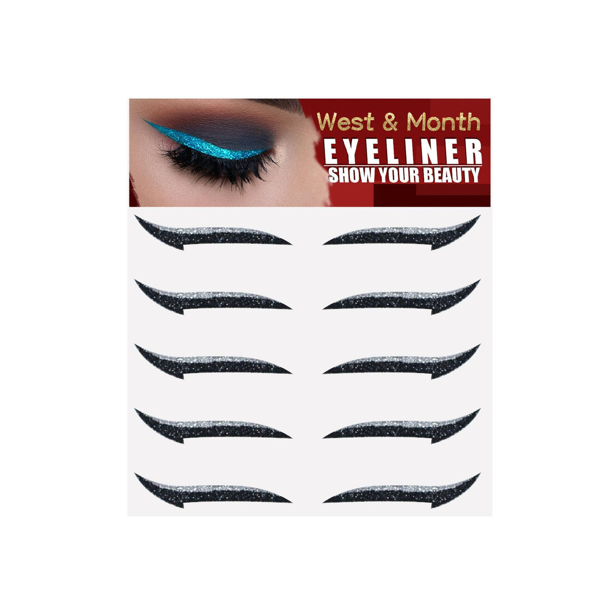 Eyeshadow Stage Makeup Eye Makeup European And American Eyeliner Self-Adhesive Double Eyelid Eye Makeup - V.I.P Digital Presence