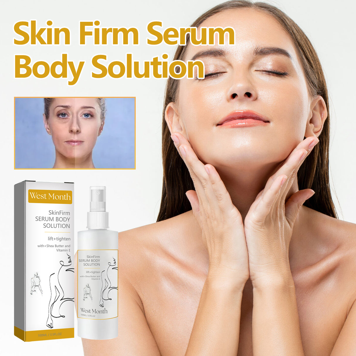 Anti-Wrinkle Treatment Spray Firming, Tender Skin, Anti-Wrinkle Neck Line Moisturizing Spray - V.I.P Digital Presence