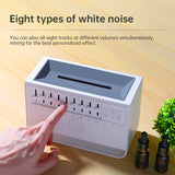 Haut-parleur Bluetooth Portable à bruit blanc, aide au sommeil, veilleuse, humidificateur, Machine tout-en-un, 8 Goup, son natur - V.I.P Digital Presence