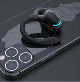 Ear hanging Bluetooth earphones Business single ear earphones Waterproof sports high endurance noise reduction - V.I.P Digital Presence