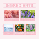 Pink Rose Fragrance Essential Oil, Mild Natural Fresh Fragrance Fragrance Portable Women's Eau De Toilette - V.I.P Digital Presence
