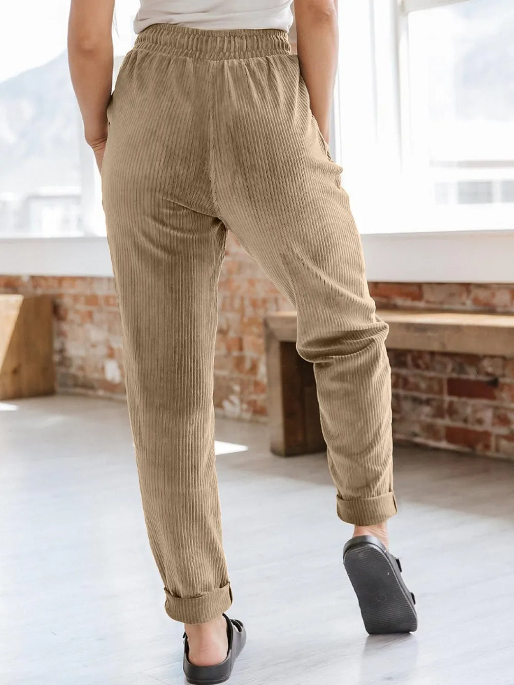 Drawstring Pants with Pockets - V.I.P Digital Presence