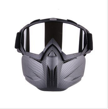 Men Women Ski Snowboard Snowmobile Goggles Snow Winter Windproof Skiing Glasses Motocross Sunglasses with Face Mask - V.I.P Digital Presence