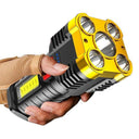 5 Led Flashlight Strong Light Outdoor Portable Cob Side Light Work Light USB Rechargeable Led Flashlight - V.I.P Digital Presence