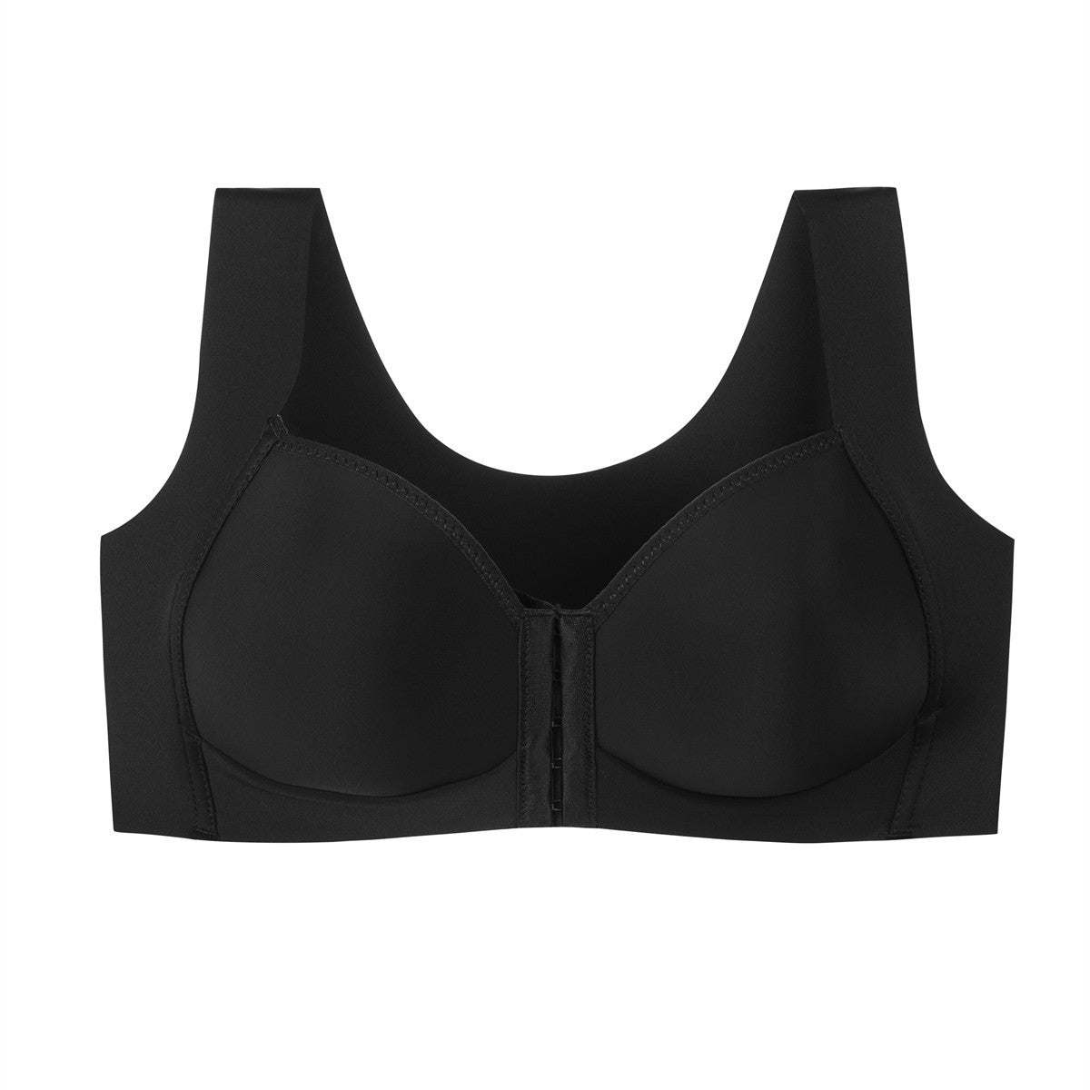 Smooth thin bra front buckle sexy gathering without steel ring adjustment women's underwear - V.I.P Digital Presence