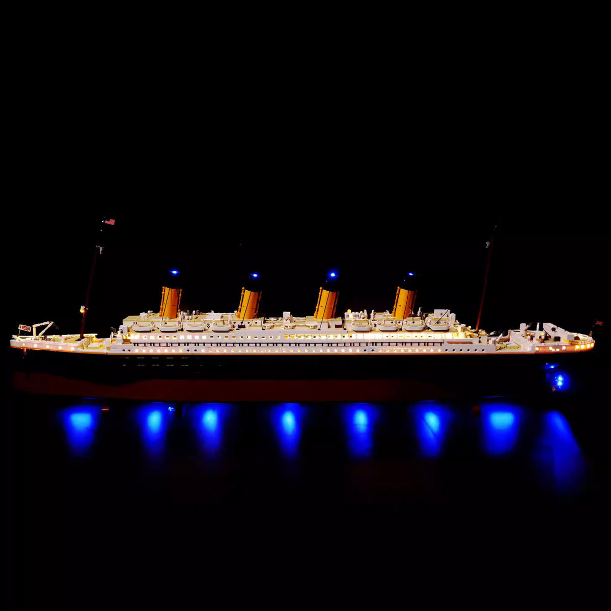 DIY building block lighting compatible with LEGO 10294 Titanic LED lights - V.I.P Digital Presence