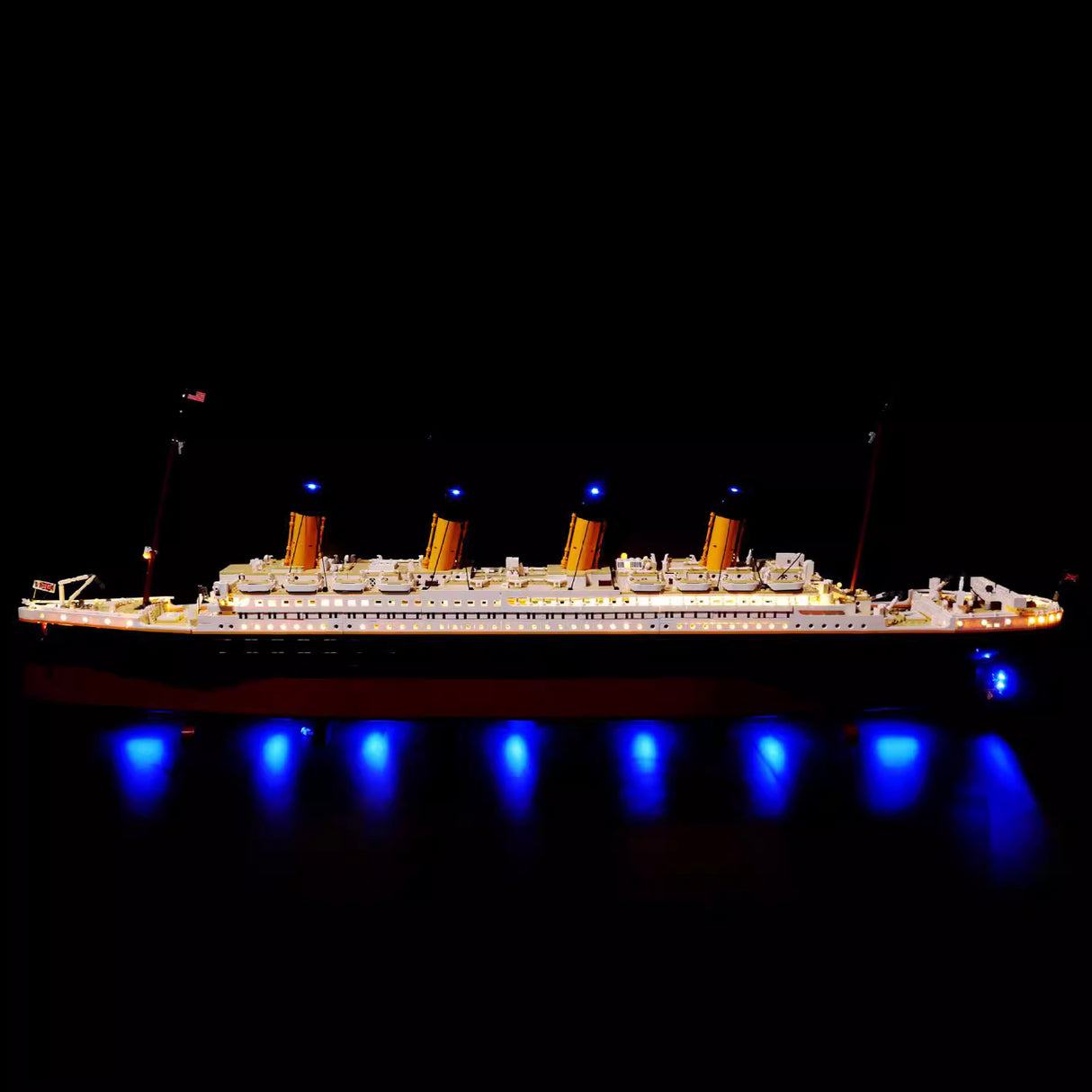 DIY building block lighting compatible with LEGO 10294 Titanic LED lights - V.I.P Digital Presence