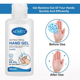 Hand Sanitizer Gel Bacteriostatic Gel Disinfection Sterilization Liquid Hand Soap Portable No-wash 50ML - V.I.P Digital Presence