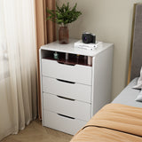 3 in 1 Vanity Desk with Plip Top Mirror,Small Make Up Vanity Set with Visible Glass Desktop,Compact Makeup Vanity with 3 Drawers - V.I.P Digital Presence